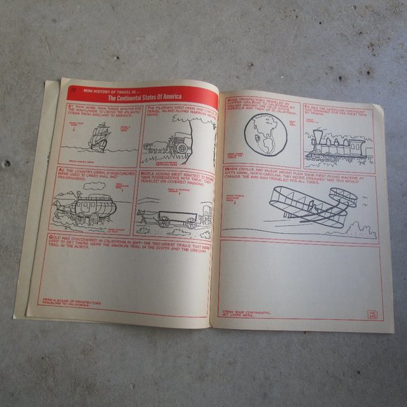 Vintage 1977 Continental Fun and Games For Children Workbook - Picture 3 of 7